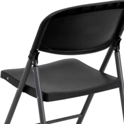 Emma And Oliver 6 Pack 330 Lb. Capacity Black Plastic Folding Chair - Charcoal Frame - Event Chair 15 Emma And Oliver 6 Pack 330 Lb. Capacity Black Plastic Folding Chair - Charcoal Frame - Event Chair -Home office GUEST 4905e2a6 eecc 4b7b 9baf 9fa86c8181ef