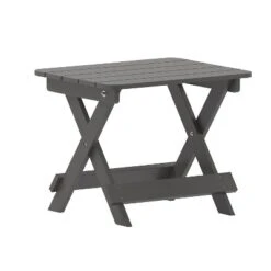 Emma And Oliver Portable Folding HDPE Adirondack Side Table For Indoor/Outdoor Use 25 Emma And Oliver Portable Folding HDPE Adirondack Side Table For Indoor/Outdoor Use -Home office GUEST 4ced9604 fc96 4ee5 9342 55e94856db4a