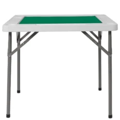 Emma And Oliver 34.5" Square 4-Player Folding Card Game Table With Green Felt And Cup Holders 16 Emma And Oliver 34.5" Square 4-Player Folding Card Game Table With Green Felt And Cup Holders -Home office GUEST 4d67a89c 1b41 40ab ab68 84702a716c8a