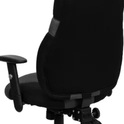 Emma And Oliver High Back Ergonomic Black/Gray Mesh Swivel Task Office Chair W/ Adjustable Arms -Home office GUEST 50201ed2 2034 4055 8dbe 28789f0dba2d