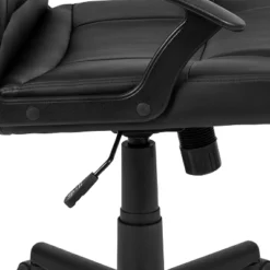 Emma And Oliver Mid-Back Black LeatherSoft-Padded Task Office Chair With Arms 17 Emma And Oliver Mid-Back Black LeatherSoft-Padded Task Office Chair With Arms -Home office GUEST 510d273d 455b 4e94 920b f9c6f8d17b74