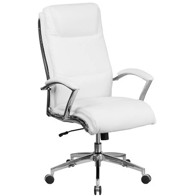 Emma And Oliver High Back Designer Smooth Executive Swivel Office Chair With Arms 8 Emma And Oliver High Back Designer Smooth Executive Swivel Office Chair With Arms - Image 8