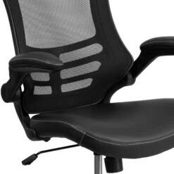 Emma And Oliver Mid-Back Mesh Swivel Ergonomic Task Office Chair With Flip-Up Arms -Home office GUEST 52deb47b 4a7c 4818 9be4 0cd54a9fb6e6