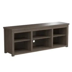 Emma And Oliver Cube Style TV Stand For Up To 80" TV's - 65" Media Console With 6 Open Storage Shelves -Home office GUEST 559254b3 9499 45db a130 8742ddc532a2