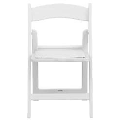 Emma And Oliver 10 Pack Kids White Resin Folding Event Party Chair With Vinyl Padded Seat -Home office GUEST 59cf6fe0 4c44 4155 a470 ce93c73aad4e