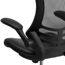 Emma And Oliver Mid-Back Mesh Swivel Ergonomic Task Office Chair With Flip-Up Arms -Home office GUEST 5e164a03 2f18 47f0 b171 9d509e036634