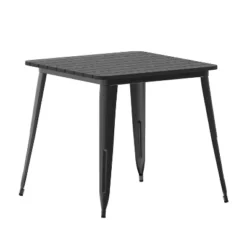 Emma And Oliver Indoor/Outdoor Dining Table, 31.5" Square All Weather Poly Resin Top With Steel Base 24 Emma And Oliver Indoor/Outdoor Dining Table, 31.5" Square All Weather Poly Resin Top With Steel Base -Home office GUEST 61c04cbc 1bc2 4aeb 8f7b cee7c4ab787b