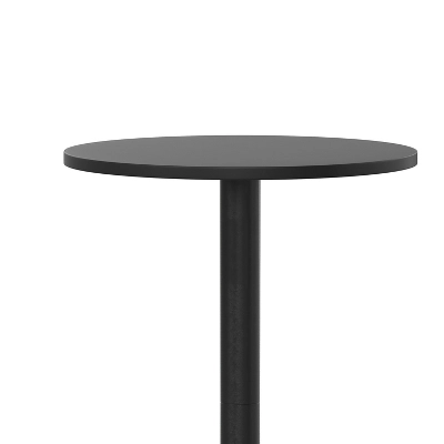 Emma And Oliver 23.25" Round Aluminum Indoor-Outdoor Bar Height Table With Flip-Up Table 6 Emma And Oliver 23.25" Round Aluminum Indoor-Outdoor Bar Height Table With Flip-Up Table - Image 6