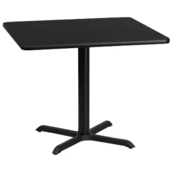 Emma And Oliver 36" Square Laminate Table Top With 30"x30" Table Height Base 9 Emma And Oliver 36" Square Laminate Table Top With 30"x30" Table Height Base -Home office GUEST 64a3a824 ea42 47df 90d1 cc0ac7ea5ecc