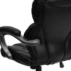Emma And Oliver High Back Executive Swivel Ergonomic Office Chair With Accent Layered Seat/Back -Home office GUEST 69a2b2ed bc57 4e01 a080 67f270925821