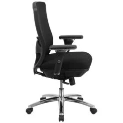 Emma And Oliver 24/7 350 Lb. Big & Tall Black Mesh Synchro-Tilt Swivel Ergonomic Office Chair 16 Emma And Oliver 24/7 350 Lb. Big & Tall Black Mesh Synchro-Tilt Swivel Ergonomic Office Chair -Home office GUEST 6bb160e5 3ef8 4d46 8494 1176a3757090