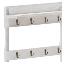 Emma And Oliver Wall Mounted Mug Rack With 12 Coffee Cup Hangers And Built-In Shelf For Coffee, Sugar & More 18 Emma And Oliver Wall Mounted Mug Rack With 12 Coffee Cup Hangers And Built-In Shelf For Coffee, Sugar & More -Home office GUEST 6c12fc6d ac69 4a73 a6bc 17e7de058021