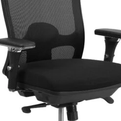 Emma And Oliver 24/7 350 Lb. Big & Tall Black Mesh Synchro-Tilt Swivel Ergonomic Office Chair 13 Emma And Oliver 24/7 350 Lb. Big & Tall Black Mesh Synchro-Tilt Swivel Ergonomic Office Chair -Home office GUEST 6f436b6e 05c0 4746 809a 4cbc17058c9b
