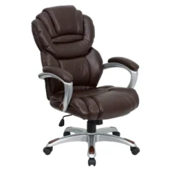 Emma And Oliver High Back Executive Swivel Ergonomic Office Chair With Accent Layered Seat/Back -Home office GUEST 70521199 a396 4312 975b 754e757c0dda
