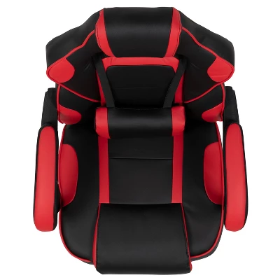 Emma And Oliver Ergonomic Gaming Chair -Recline Back/Arms, Footrest, Massaging Lumbar 10 Emma And Oliver Ergonomic Gaming Chair -Recline Back/Arms, Footrest, Massaging Lumbar - Image 10
