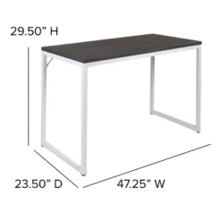 Emma And Oliver Industrial Modern Desk-47"L Commercial Grade Home Office Desk 24 Emma And Oliver Industrial Modern Desk-47"L Commercial Grade Home Office Desk -Home office GUEST 73024869 aebf 466a b8e6 bc9234043c70