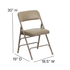 Emma And Oliver 2 Pack Home & Office Portable Party Events Padded Metal Folding Chair -Home office GUEST 7b59760f 1123 47aa 92c6 fcb6fa1c2751