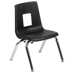 Emma And Oliver Student Stack School Chair - 12-inch -Home office GUEST 7f359436 70cd 45d2 9587 b3221c6e08ef