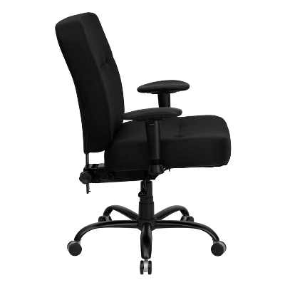 Emma And Oliver 400 Lb. Big & Tall High Back Rectangular Back Ergonomic Office Chair & Arms 2 Emma And Oliver 400 Lb. Big & Tall High Back Rectangular Back Ergonomic Office Chair & Arms - Image 2