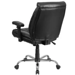 Emma And Oliver 400 Lb. Big & Tall Mid-Back Deep Tufted Ergonomic Task Office Chair & Arms -Home office GUEST 8af4c860 6c1f 4646 b1c0 05d933e0b179