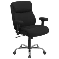 Emma And Oliver 400 Lb. Big & Tall Mid-Back Swivel Clean Line Stitch Ergonomic Task Office Chair -Home office GUEST 8b4ab9d1 1bb8 446c 95ef 2a04c3e9bbdb