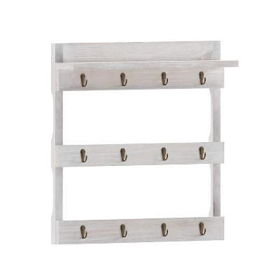 Emma And Oliver Wall Mounted Mug Rack With 12 Coffee Cup Hangers And Built-In Shelf For Coffee, Sugar & More 11 Emma And Oliver Wall Mounted Mug Rack With 12 Coffee Cup Hangers And Built-In Shelf For Coffee, Sugar & More - Image 11
