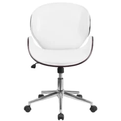 Emma And Oliver Mid-Back Wood Conference Office Chair With Leather Seat 13 Emma And Oliver Mid-Back Wood Conference Office Chair With Leather Seat -Home office GUEST 90e55071 4705 4db5 96fd b09777573b4a