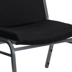 Emma And Oliver Big & Tall 1000 Lb. Rated Black Fabric Stack Chair 13 Emma And Oliver Big & Tall 1000 Lb. Rated Black Fabric Stack Chair -Home office GUEST 94df3550 a946 41e2 a873 09e78862c077