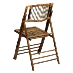 Emma And Oliver 2 Pack Commercial Event Party Rental Bamboo Folding Chair -Home office GUEST 9c195c2d d44b 4368 990f da4a0fbda85e