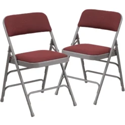 Emma And Oliver 2 Pack Home & Office Party Events Fabric Padded Metal Folding Chair -Home office GUEST 9ea7b07c 3d71 4a64 b2b9 d4b1b3713aea