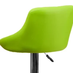 Emma And Oliver Bucket Seat Adjustable Height Barstool With Diamond Pattern Back -Home office GUEST a04a5203 5f27 49d1 8d12 de1550233e4f