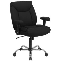 Emma And Oliver 400 Lb. Big & Tall Mid-Back Deep Tufted Ergonomic Task Office Chair & Arms -Home office GUEST a5127bfc c88f 41d0 bdb2 e5cd939f0f5b