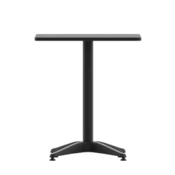 Emma And Oliver 23.5'' Square Aluminum Indoor-Outdoor Table With Base 18 Emma And Oliver 23.5'' Square Aluminum Indoor-Outdoor Table With Base -Home office GUEST a59f1c79 429b 4029 bcba c3d5000bcc06