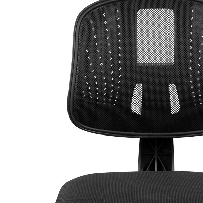 Emma And Oliver Mid-Back Mesh Swivel Task Office Chair With Pivot Back 6 Emma And Oliver Mid-Back Mesh Swivel Task Office Chair With Pivot Back - Image 6