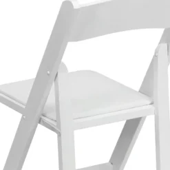 Emma And Oliver 2 Pack Wedding Party Event Wood Folding Chair With Vinyl Padded Seat -Home office GUEST ae00c338 5b04 4fab 9aa1 f06150018b3c