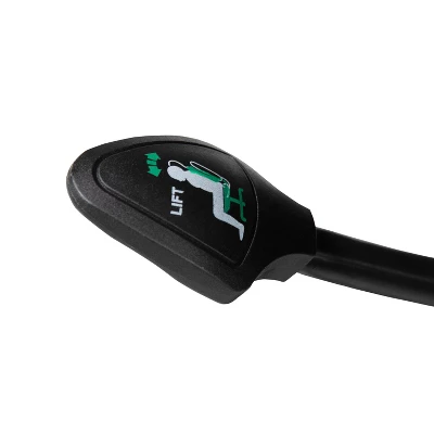 Emma And Oliver Mid-Back Transparent Mesh Drafting Chair With Flip-Up Arms 6 Emma And Oliver Mid-Back Transparent Mesh Drafting Chair With Flip-Up Arms - Image 6