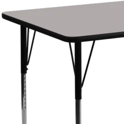 Emma And Oliver 24x60 Rectangle HP Laminate Adjustable Activity Table -Home office GUEST b420e533 db0e 45ed acba 7f781ee4d019