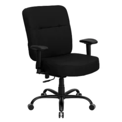 Emma And Oliver 400 Lb. Big & Tall High Back Rectangular Back Ergonomic Office Chair & Arms 8 Emma And Oliver 400 Lb. Big & Tall High Back Rectangular Back Ergonomic Office Chair & Arms -Home office GUEST b46dd441 7d79 4702 84f5 fd875664595d