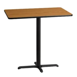 Emma And Oliver 30"x42" Rectangular Laminate Bar Table With 23.5"x29.5" Base -Home office GUEST b9e7a73d cde9 4bbb 82c7 fd96e89c9601