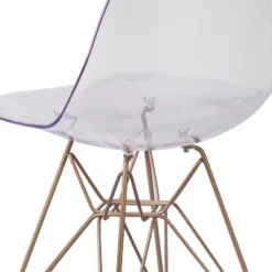 Emma And Oliver Ghost Chair With Gold Metal Base 12 Emma And Oliver Ghost Chair With Gold Metal Base -Home office GUEST baa62b36 384f 4736 9caf 7f39cbc352a8