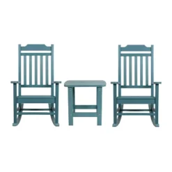Emma And Oliver Set Of 2 Indoor/Outdoor Poly Resin Rocking Chairs With Side Table 28 Emma And Oliver Set Of 2 Indoor/Outdoor Poly Resin Rocking Chairs With Side Table -Home office GUEST bb5097cc a2f5 4eee 9db5 5060c54d7329