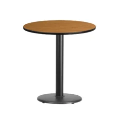 Emma And Oliver 24" Round Laminate Table Top With 18" Round Table Height Base 8 Emma And Oliver 24" Round Laminate Table Top With 18" Round Table Height Base -Home office GUEST bb8c51e2 344e 4e56 8dc4 23a8006c017f