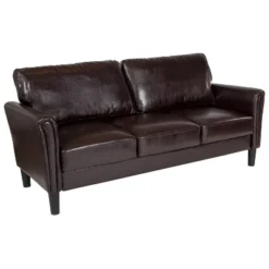 Emma And Oliver Living Room Sofa Couch With Tailored Arms -Home office GUEST bbccd6b1 ce05 4271 a235 0b61e40d949b