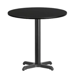 Emma And Oliver 30" Round Laminate Table Top With 22"x22" Table Height Base 9 Emma And Oliver 30" Round Laminate Table Top With 22"x22" Table Height Base -Home office GUEST bed65cdf f99e 4cdf be46 9f9546d7778a