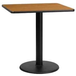 Emma And Oliver 30" Square Laminate Table Top With 18" Round Table Height Base 9 Emma And Oliver 30" Square Laminate Table Top With 18" Round Table Height Base -Home office GUEST c250036c 6880 40d3 a42c f5414ce920d6