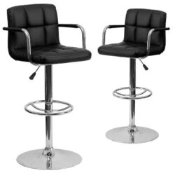 Emma And Oliver Adjustable Bar Stools -Home office GUEST c8f258b2 81a8 4dc2 88e3 d9bae6e6d743
