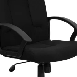Emma And Oliver Mid-Back Fabric Executive Swivel Office Chair With Nylon Arms -Home office GUEST c99a0664 5a72 439e b05b 020cb2d51cd5