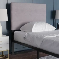 Emma And Oliver Modern Upholstered Headboard With Horizontal Line Stitching And Adjustable Height Rails 12 Emma And Oliver Modern Upholstered Headboard With Horizontal Line Stitching And Adjustable Height Rails -Home office GUEST caa2bed3 7103 4988 8c14 f48f9540a030