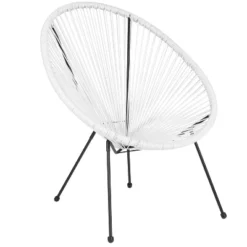 Emma And Oliver Rattan Bungee Lounge Chair -Home office GUEST cacf968c 2cf3 498f b67d 706040c47dbc