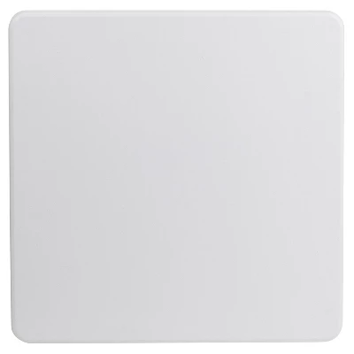Emma And Oliver 2.85-Foot Square Granite White Plastic Folding Table - Event Folding Table 3 Emma And Oliver 2.85-Foot Square Granite White Plastic Folding Table - Event Folding Table - Image 3
